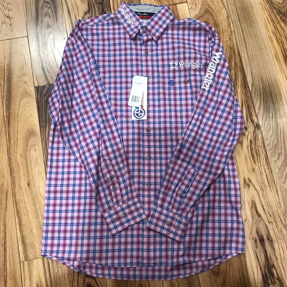 Wrangler Long Sleeved Western Shirt